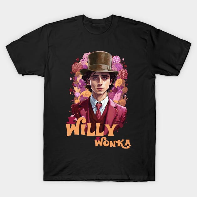 Timmy Wonka T-Shirt by rysiupol